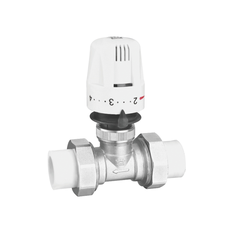 8062 PP-R自动直通温控阀