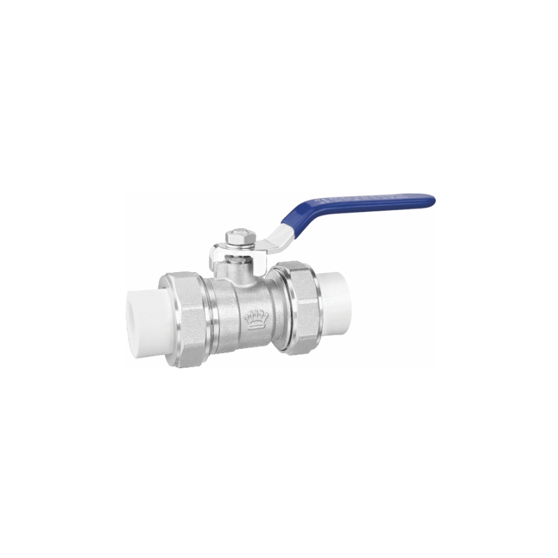 皇冠阀门7131-A1(外丝) 特重PP-R球阀(斜垫) Q11F-16T